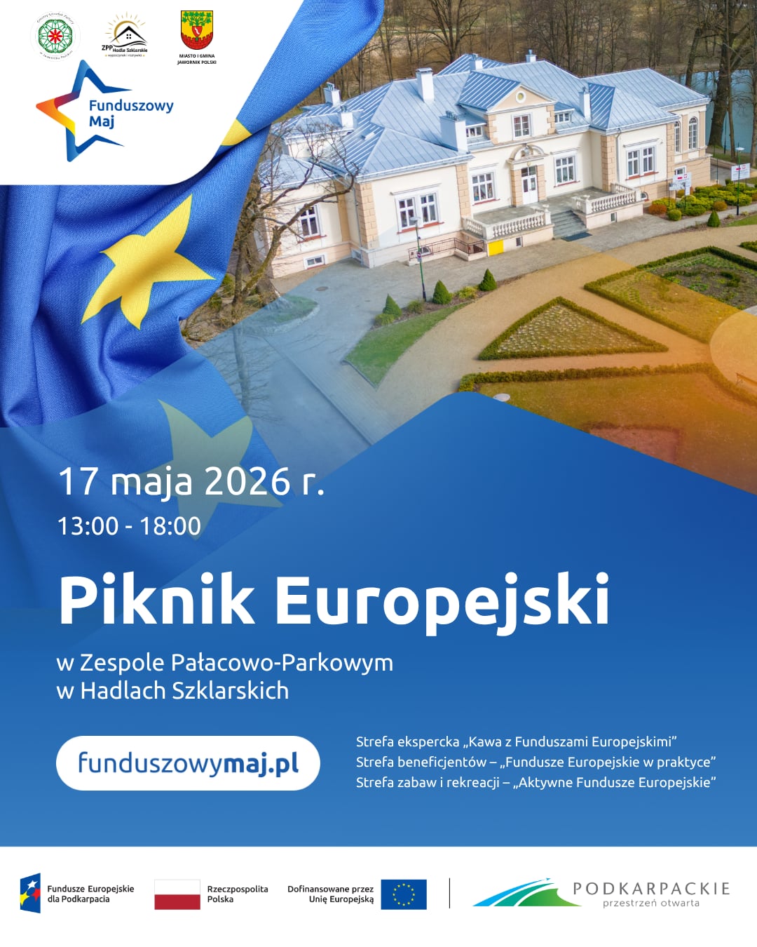 Piknik Europejski w&nbsp;Zespole Pałacowo – Parkowym w&nbsp;Hadlach Szklarskich