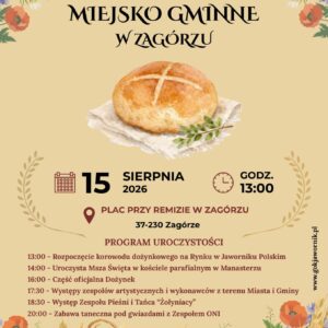 Miejsko Gminne Dożynki w Zagórzu