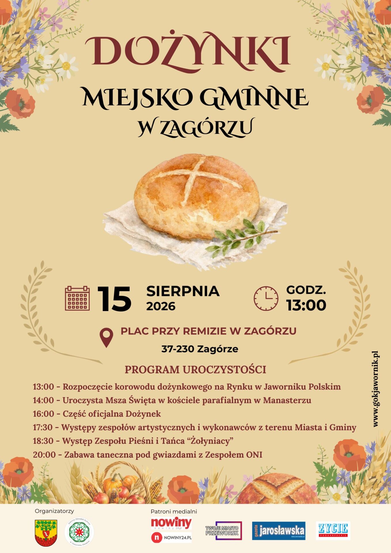 Miejsko Gminne Dożynki w Zagórzu