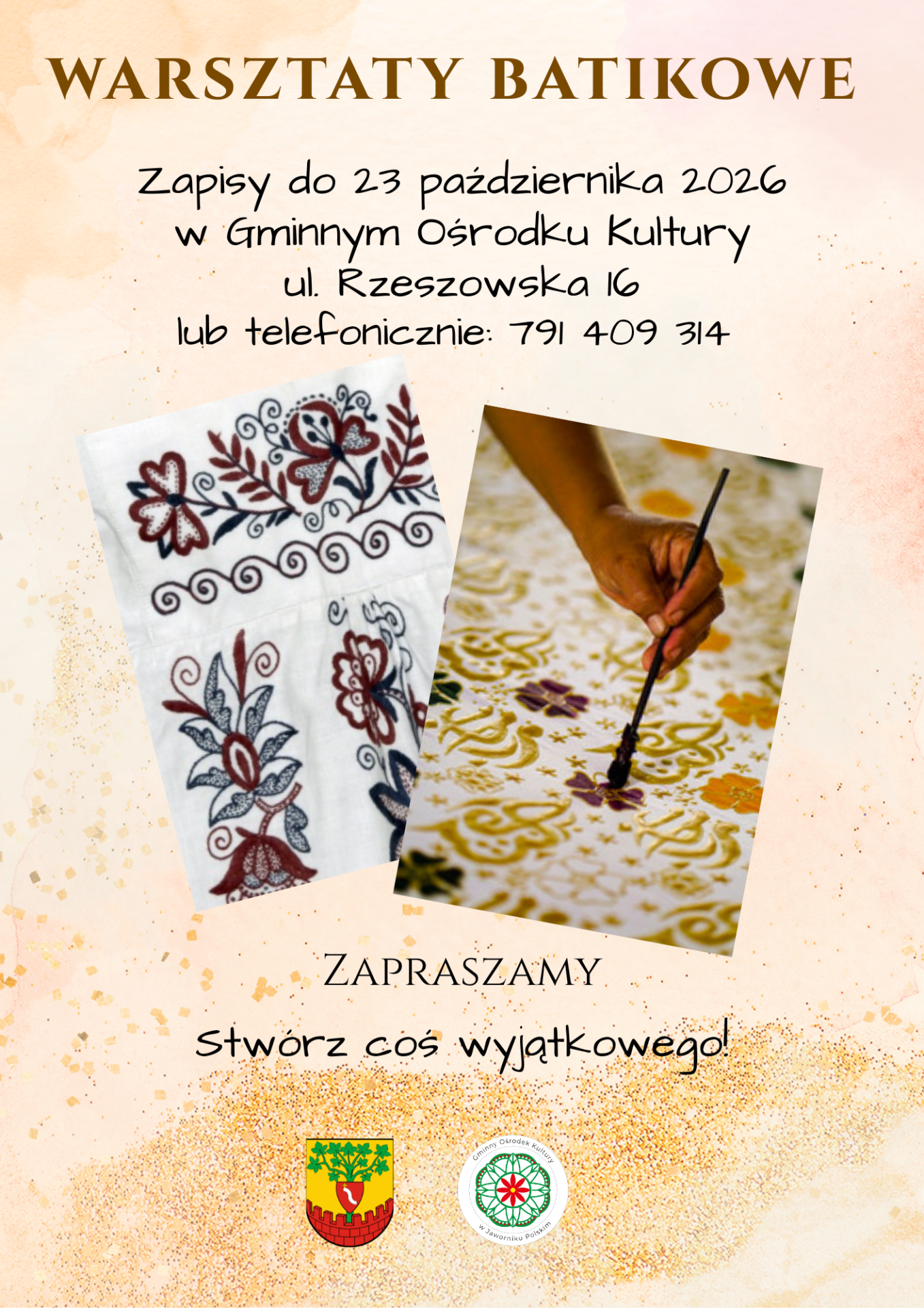 Warsztaty batikowe